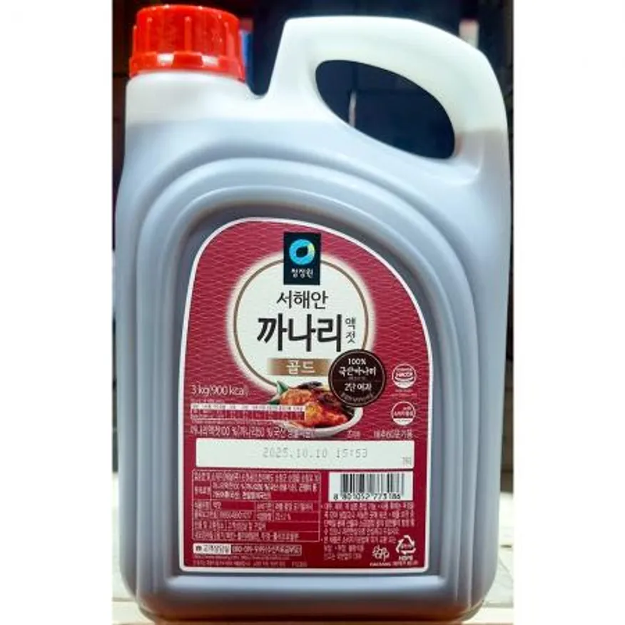 까나리액젓 대상 업소용 액젓 3Kg X 4 이미지