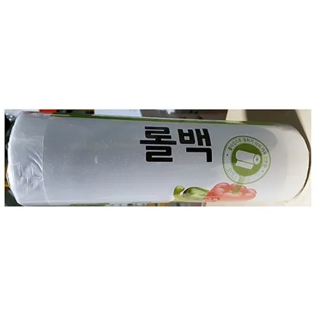 롤백(Fo 25x35cm 500매)X4 업소용 주방 일회용 폴리백 비닐 이미지