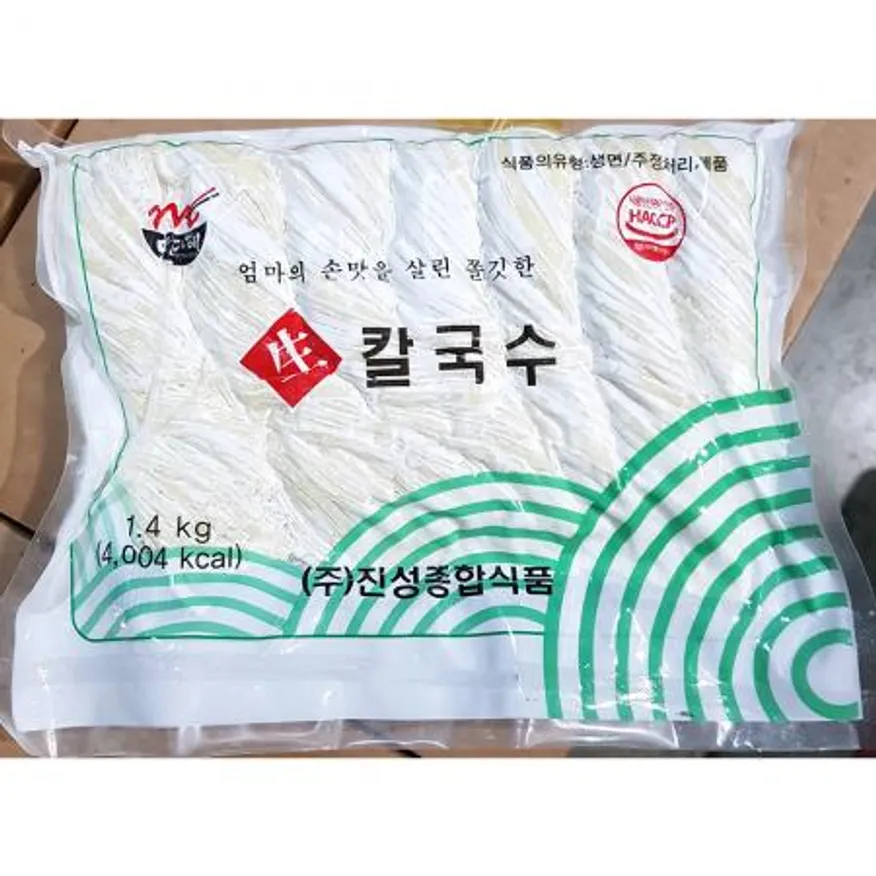 칼국수 업소용 쫄깃한 생칼국수 칼국수면 1.4Kg 이미지