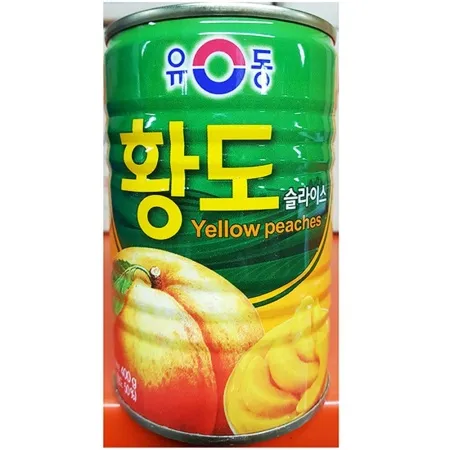 황도복숭아캔(슬 유동 400g)X4 이미지
