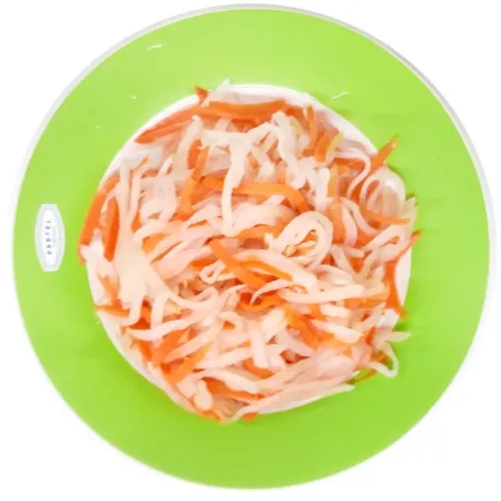 야채절임(1kg)X4 업소용 냉동 무우 당근 절임
