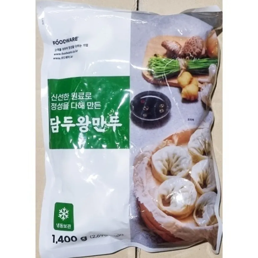 담두 고기 왕만두 1.4kg X 4 냉동 만두 업소용 이미지
