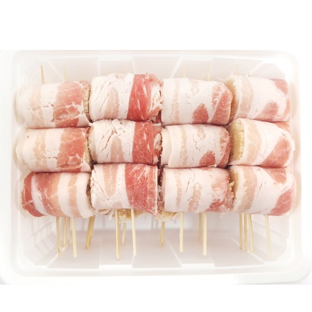 삼겹팽이말이(50gx10) X8 업소용 냉동 꼬치구이 이미지