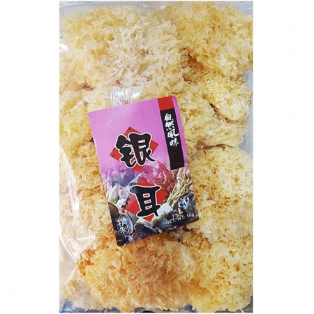 백목이버섯(대화 1kg) 업소용 중식 건조 말린 버섯