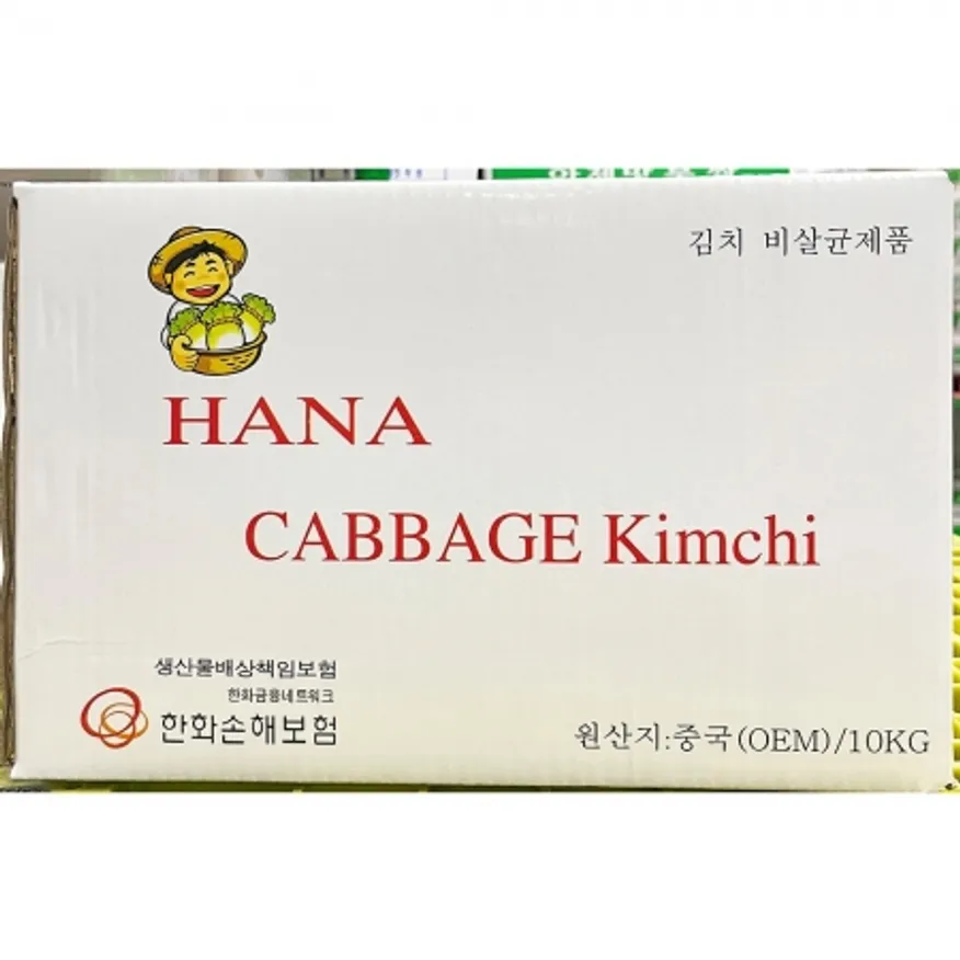 하나 포기김치 슬라이스 10kg 업소용 배추 실비김치 이미지