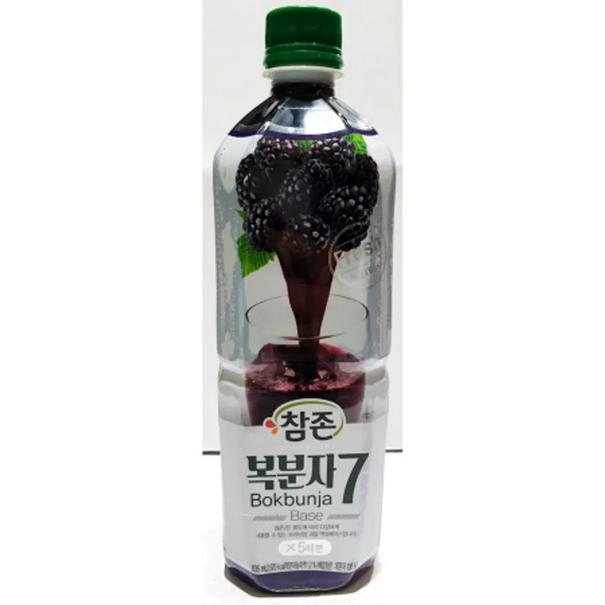 복분자원액(참존 835ml) 업소용 카페 음료베이스 농축 액상 주스 이미지