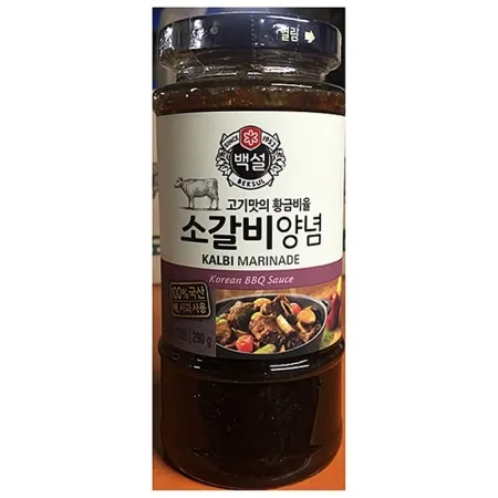소갈비양념(백설 290g)X20 갈비 소스 양념장 이미지