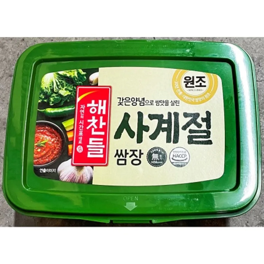 해찬들 사계절쌈장 3kg X 4 고기쌈장 양념쌈장 이미지