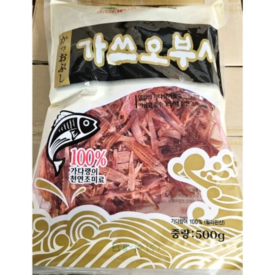 가쓰오부시(식예원 500g)X10 업소용 가다랑어 육수용 건어포 이미지