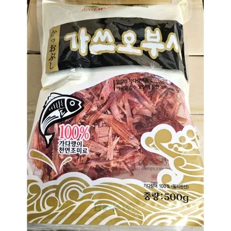 가쓰오부시(식예원 500g)X10 업소용 가다랑어 육수용 건어포 이미지