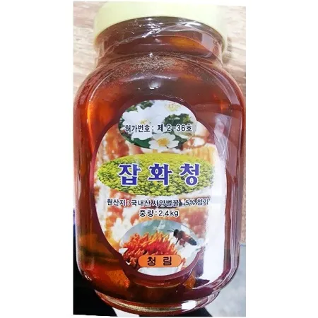 잡화꿀(청림 2.4kg) 잡화청 벌꿀 액상과당 음료베이스 이미지