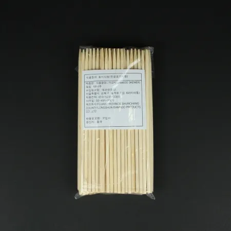 대관령 대나무 핫바꼬지 5mmX20cm 100입 오뎅꼬치 핫도그 어묵꼬챙이