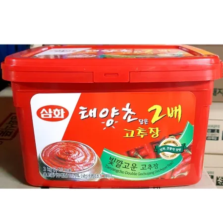2배 고추장(태양초 삼화 3kg) 업소용고추장