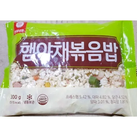 천일식품 햄야채볶음밥(300g) 냉동 간편조리식 혼밥 볶음밥 이미지