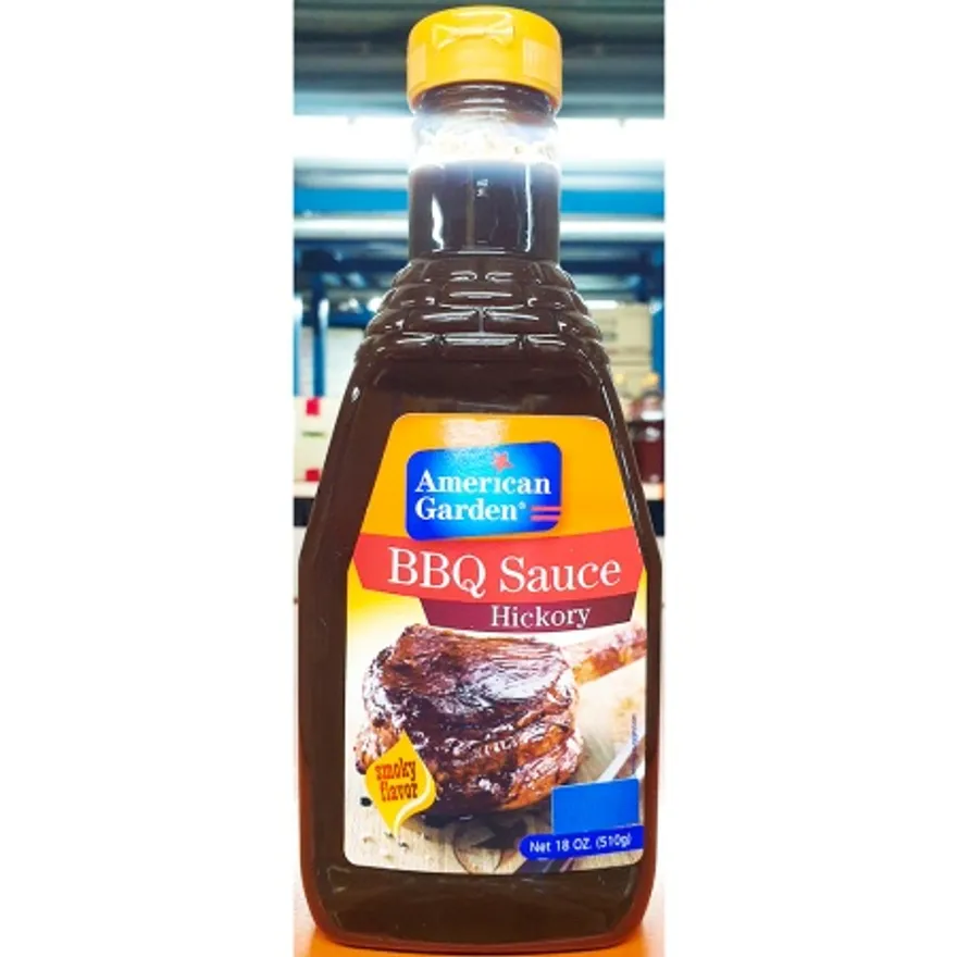 아메리칸가든 바베큐소스 히코리 510g X12 업소용 바비큐소스 이미지