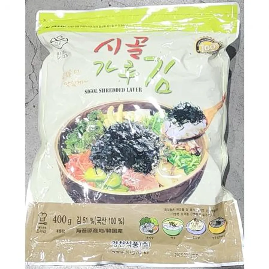 조미김가루 시골 업소용 김가루 400g X 10 이미지