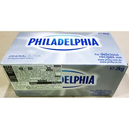 크림치즈(필라델피아 2kg) 오리지널 블럭 치즈 이미지