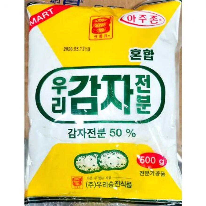 감자전분 승진식품 업소용 전분가루 500g X 20 이미지