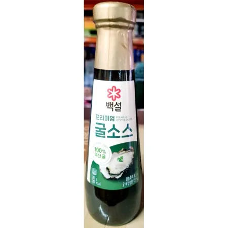 굴소스(백설 남해 350g) 업소용 중식 굴양념 액상 소스