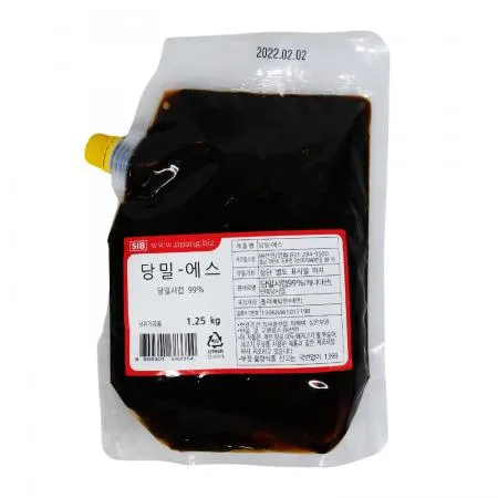 SIB 당밀 에스 1.25kg 메이플 단풍당 베이킹 시럽 카페 업소용