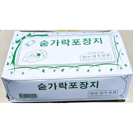 숟가락집 삼주 1008매 X 12 업소용 무형광 위생 숟가락 포장지