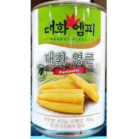 영콘(대화 425g)X24 옥수수콘 통조림 이미지