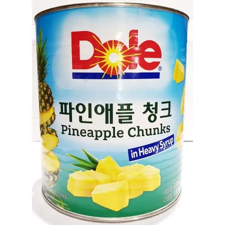 파인애플캔 업소용 파인애플 통조림 3kg x 6 이미지