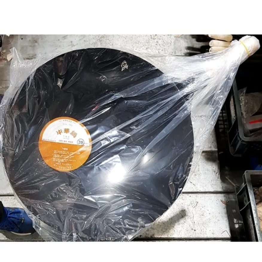 후라이팬 나무 39호 1.2T 39CM 자루팬 궁중팬 웍 북경팬 이미지