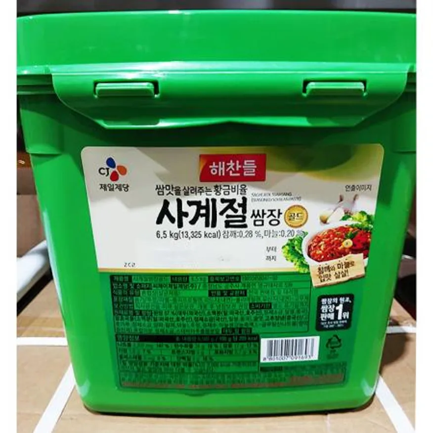 사계절쌈장 해찬들 업소용 쌈장 6.5Kg 이미지