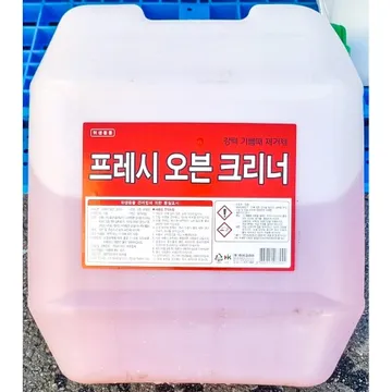 오븐크리너(프레시 하이코리아 20kg) 업소용 강력 기름때 세척 제거제 말통