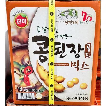 콩된장믹스 진미식품 골드 업소용 된장 14Kg 이미지