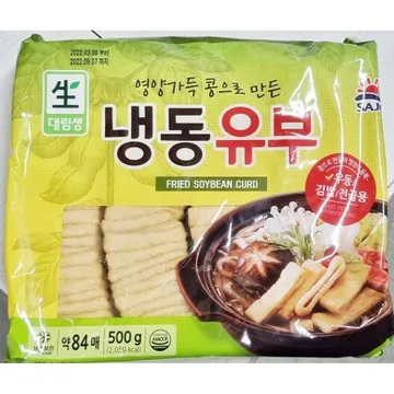 대림 유부 500gX8 업소용 냉동유부 초밥 전골용