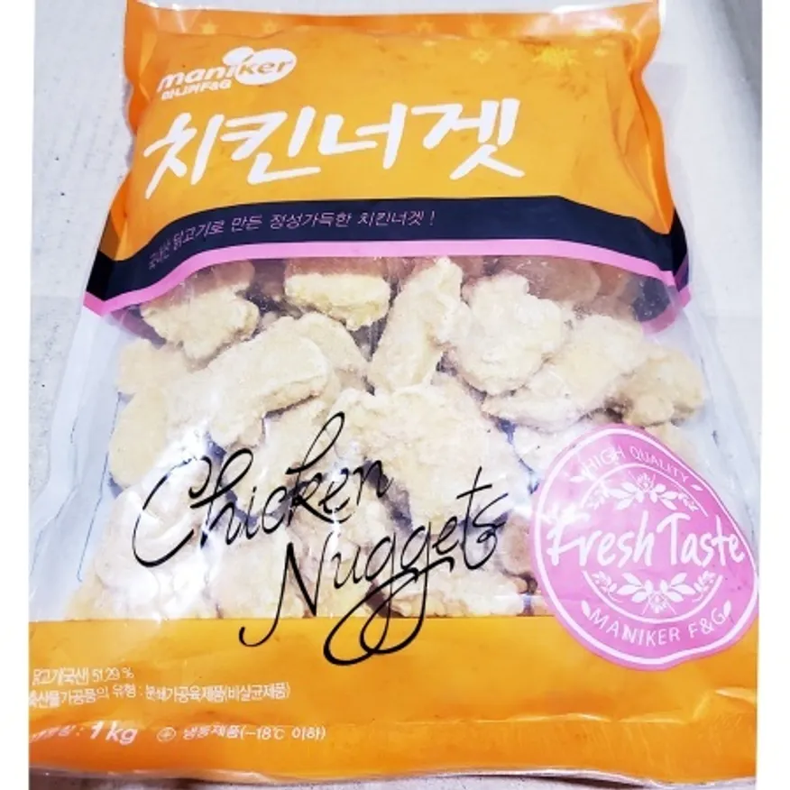 마니커 치킨너겟(1kg) 냉동 순살 치킨텐더 아이들 간식 이미지