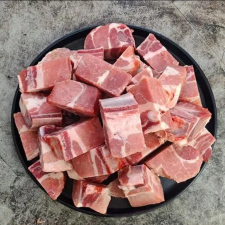 칠레산 돼지갈비 찜갈비 통두께(절단없음) 5kg 업소용