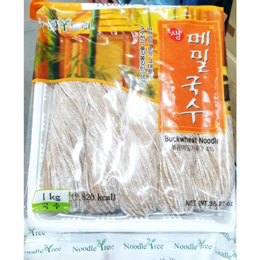 생메밀면(누들트리 1kg) X10 업소용 생모밀면 모밀국수 이미지