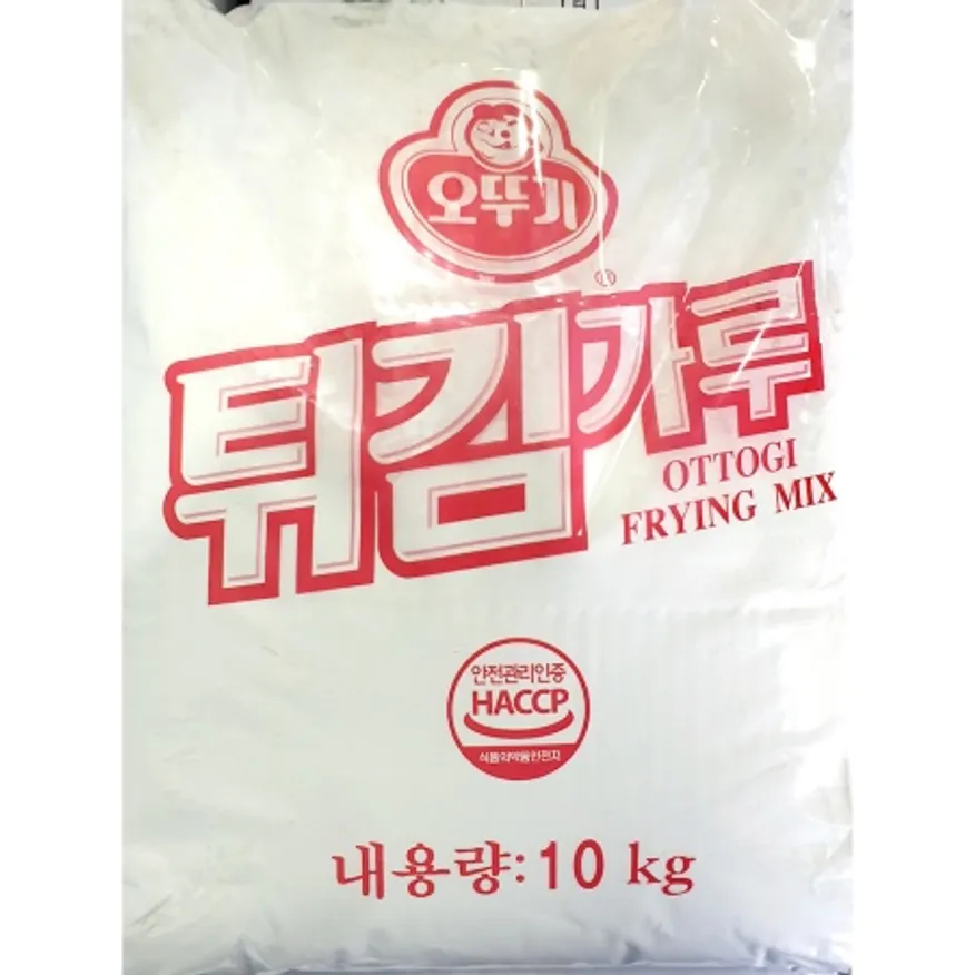 튀김가루(오뚜기 10kg) 업소용 대용량 튀김용 분말 파우더 이미지