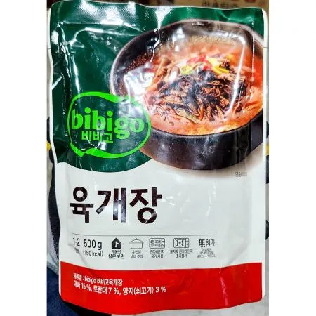 육개장 비비고 업소용 육계장 즉석탕 500g X 18 이미지