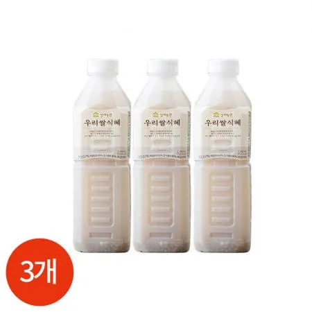 상하농원 우리쌀 식혜 1L x 3개 업소용