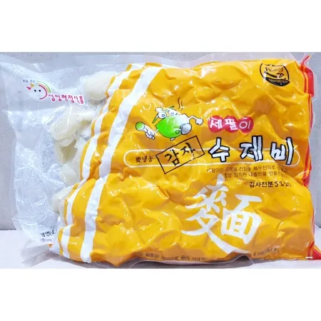 성일청정 생감자수제비(1kg) X12 냉동수제비 업소용