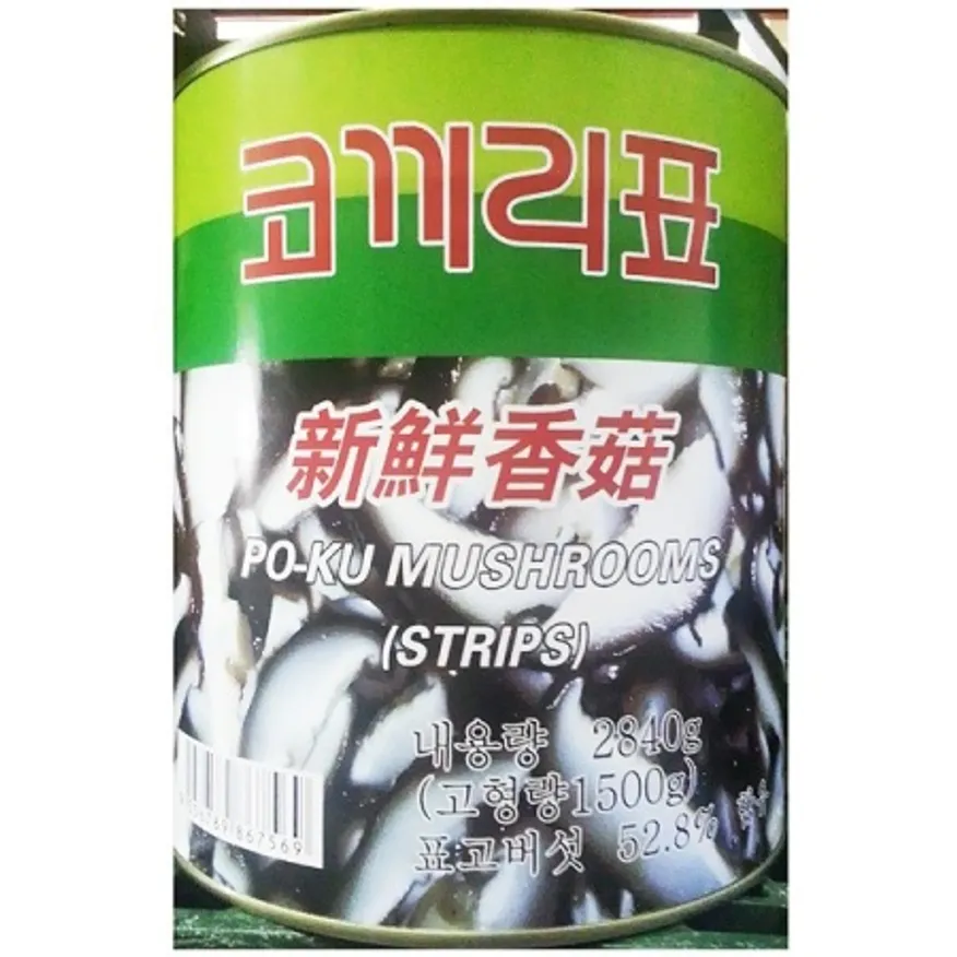 표고버섯캔(채 명진 2.8kg) 버섯 통조림 이미지
