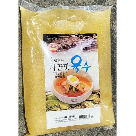 사골맛 냉면육수(농민식품 4.5kg) X2 업소용 물냉면 육수 이미지