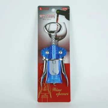 롯데 칼라 와인오프너 와인따개 (색상랜덤) 1개