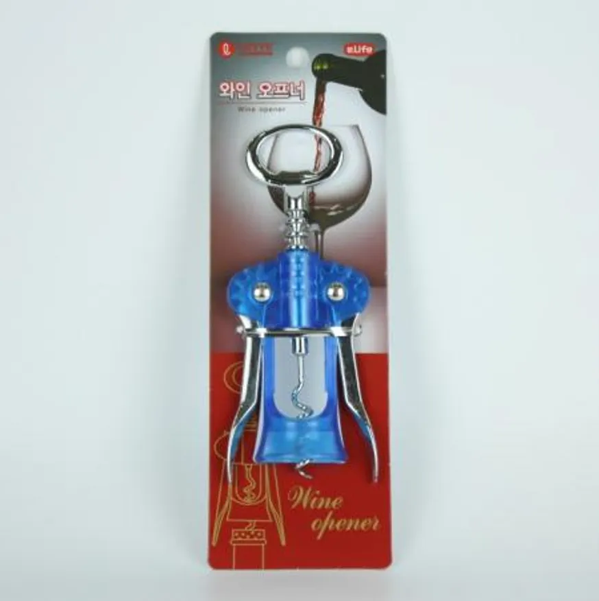 롯데 칼라 와인오프너 와인따개 (색상랜덤) 1개 이미지