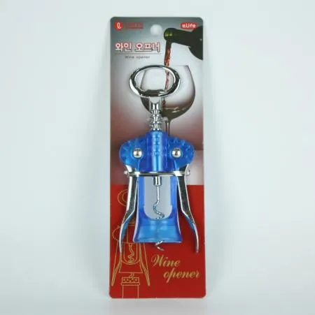 롯데 칼라 와인오프너 와인따개 (색상랜덤) 1개