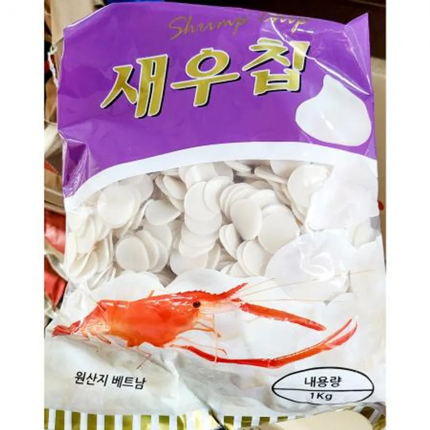 새우칩 한솔 업소용 튀김용 1Kg 이미지
