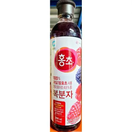 마시는 홍초 대상 업소용 과일식초 음료 베이스 900ml X 12