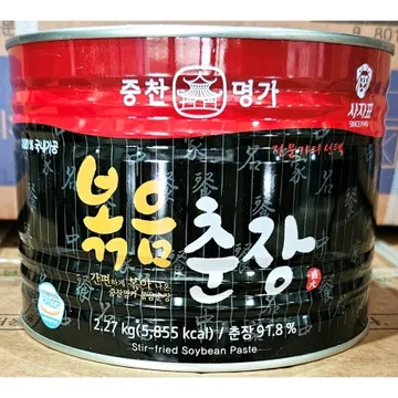 중찬명가 볶음춘장(2.27kg) 업소용 중식 짜장 춘장
