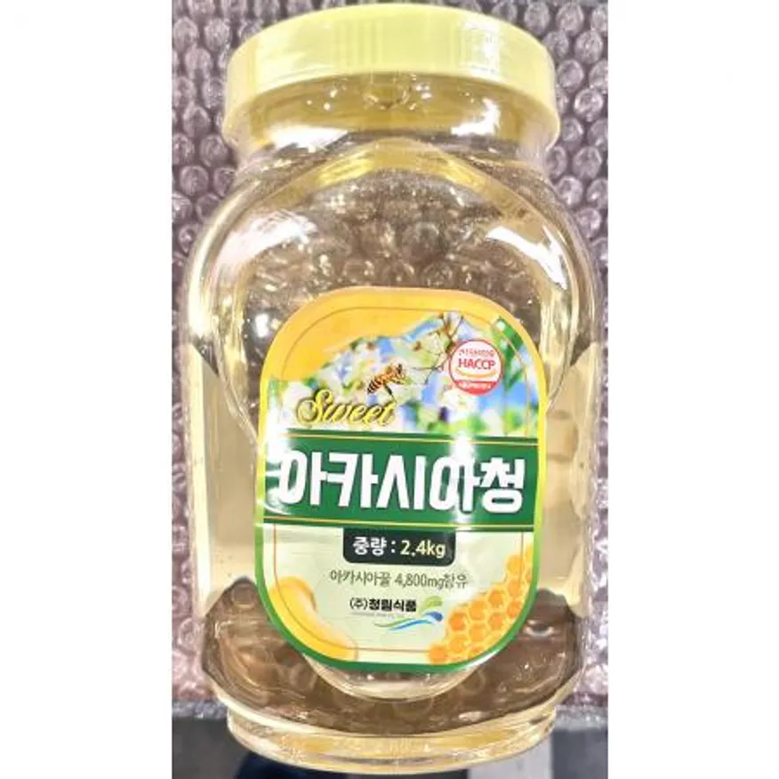 아카시아꿀(청림 2.4kg) 야생 벌꿀 아카시아청 이미지