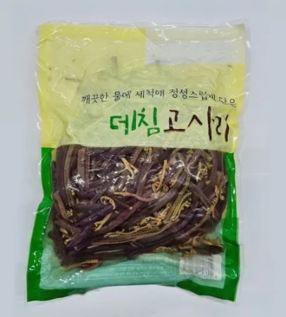 데침고사리1kg X10팩 제사 나물 볶음 삶은 고사리 반찬 대용량 업소용