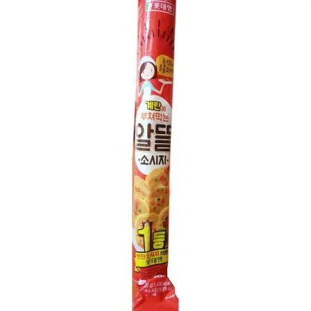 소시지(알뜰 롯데 650g) X10 업소용 분홍소세지